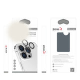 Apple iPhone 17 Zore Mikro Kamera Lens Koruyucu Siyah