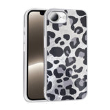 Apple iPhone 17E Kılıf Desenli  Mep Kapak Gri Leopar