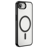 Apple iPhone 17E Kılıf M-safe Wireless Şarj Özellikli Silikon Ege Kapak Siyah