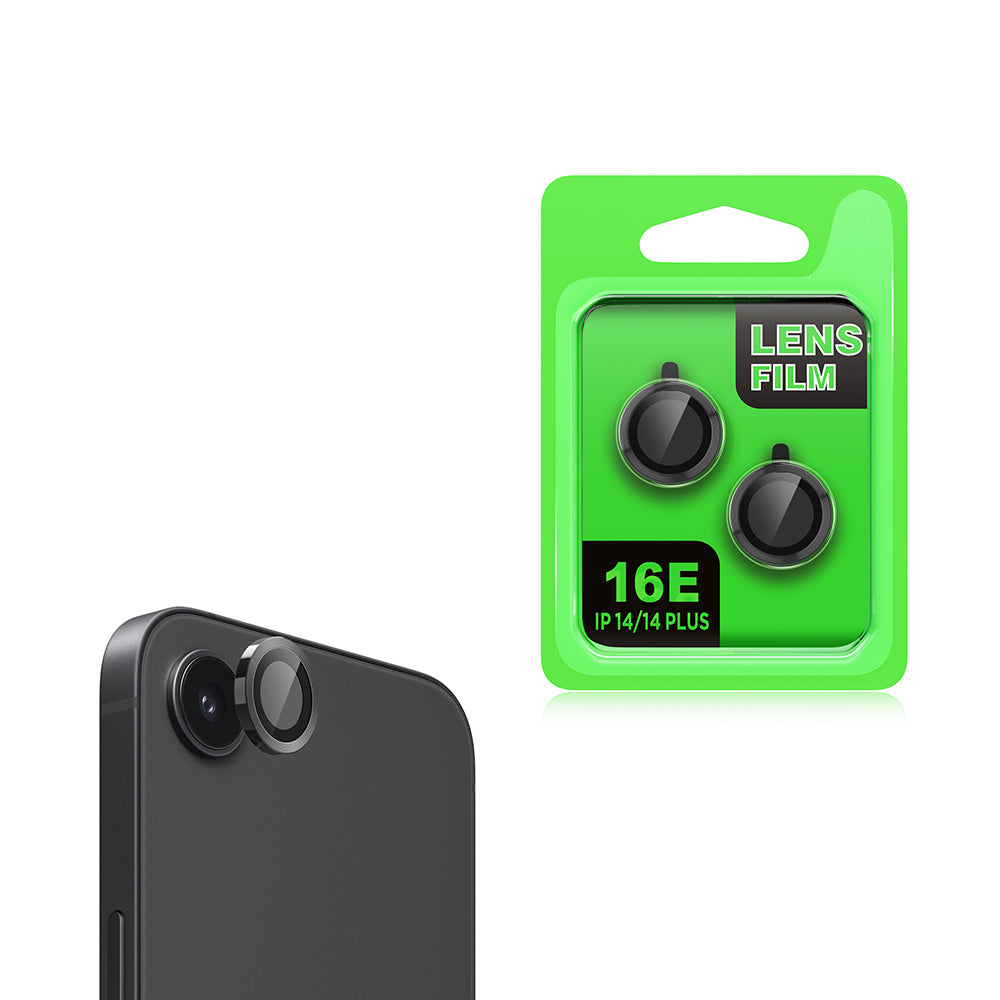 Apple iPhone 17E CL-07 Kamera Lens Koruyucu Siyah