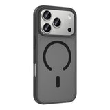 Apple iPhone 18 Pro Max Kılıf M-safe Şarj Özellikli Zore Babet Kapak Siyah