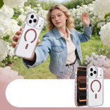 Apple iPhone 18 Pro Max Kılıf M-safe Şarj Özellikli Zore Tera Silikon Kapak Mürdüm