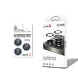 Apple iPhone 18 Pro CL-12 Premium Safir Parmak İzi Bırakmayan Anti-Reflective Kamera Lens Koruyucu Mavi