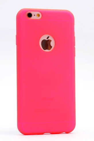 Apple iPhone 4s Kılıf Zore Premier Silikon Kapak Pembe