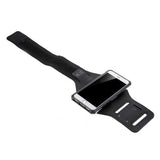 Apple iPhone 5 Kılıf Zore 2 in 1 Kol Bandı Füme