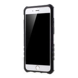 Apple iPhone 5 Kılıf Zore 2 in 1 Kol Bandı Füme
