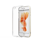 Apple iPhone 6 Kılıf Zore Kamera Korumalı Süper Silikon Kapak Renksiz
