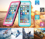 Apple iPhone 7 Kılıf 1-1 Su Geçirmez Kılıf Siyah