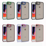 Apple iPhone 7 Kılıf Zore Flora Kapak Kırmızı
