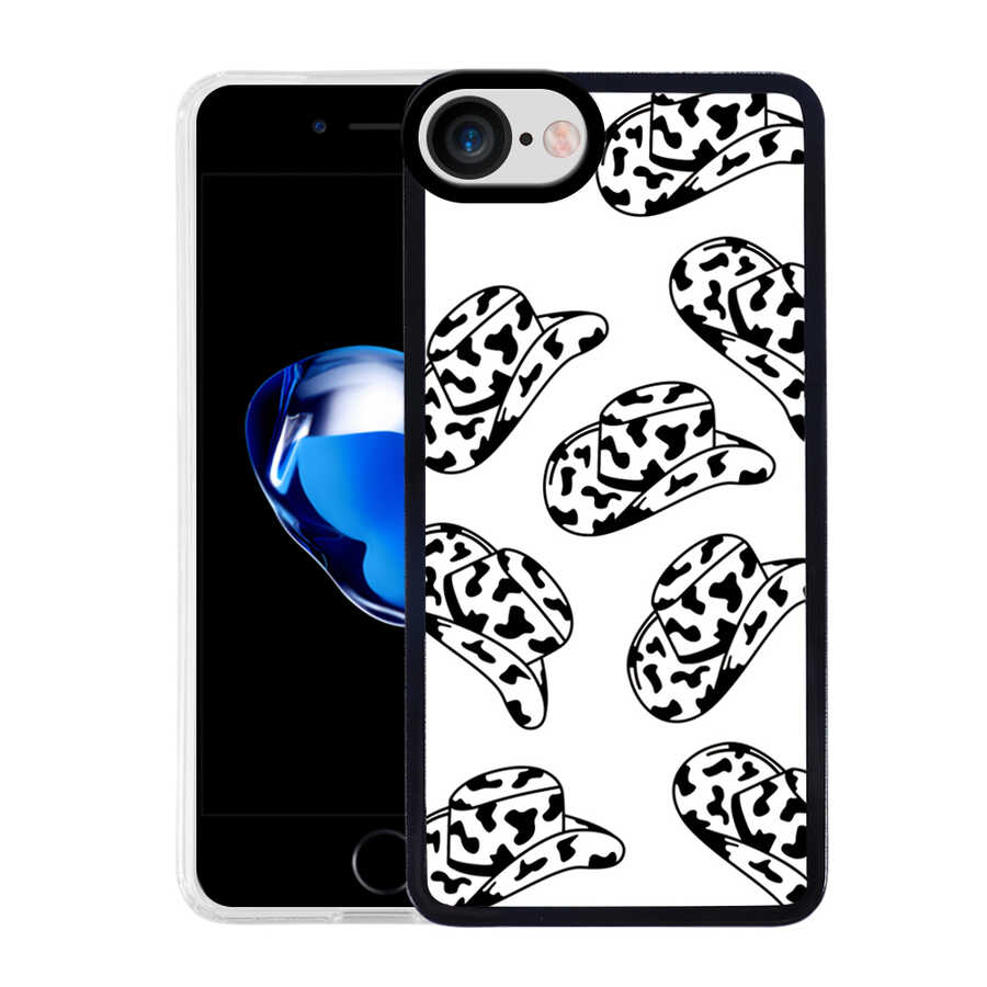 Apple iPhone 7 Kılıf Zore M-Fit Desenli Kapak Hat No5