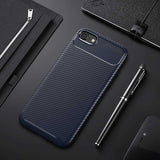 Apple iPhone 7 Kılıf Zore Negro Silikon Kapak Lacivert