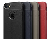 Apple iPhone 7 Kılıf Zore Niss Silikon Kapak Lacivert