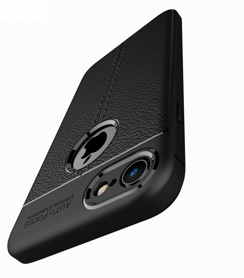 Apple iPhone 7 Kılıf Zore Niss Silikon Kapak Lacivert