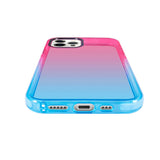 Apple iPhone 13 Pro Kılıf Zore Renkli Punto Kapak Pembe-Mavi