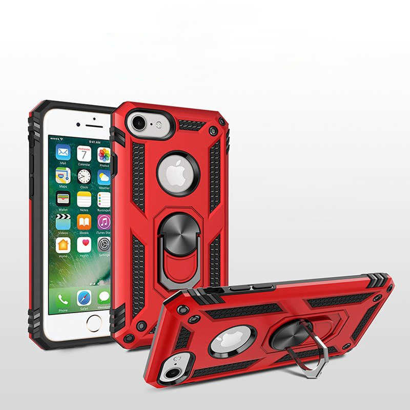 Apple iPhone 7 Kılıf Zore Vega Kapak Siyah