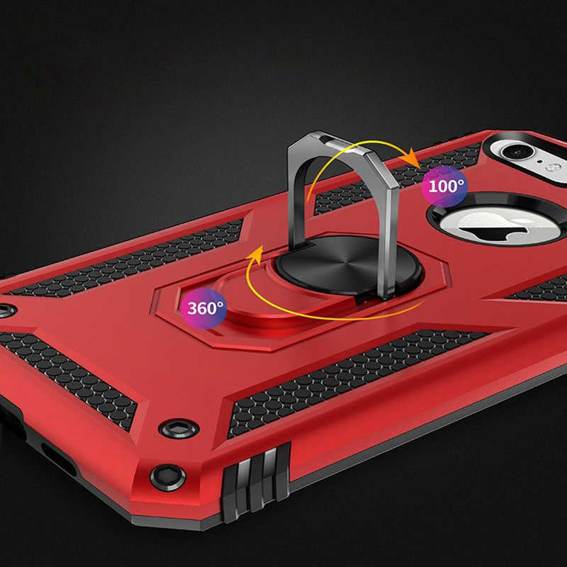 Apple iPhone 7 Kılıf Zore Vega Kapak Mavi