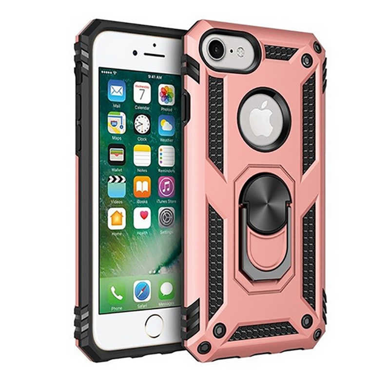 Apple iPhone 7 Kılıf Zore Vega Kapak Rose Gold