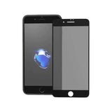 Apple iPhone 7 Plus Hayalet Ekran Koruyucu Davin Privacy Mat Seramik Ekran Filmi Beyaz