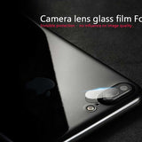 Apple iPhone 7 Plus Zore Kamera Lens Koruyucu Cam Filmi Renksiz