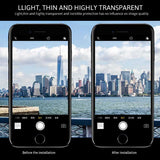 Apple iPhone 7 Plus Zore Kamera Lens Koruyucu Cam Filmi Renksiz