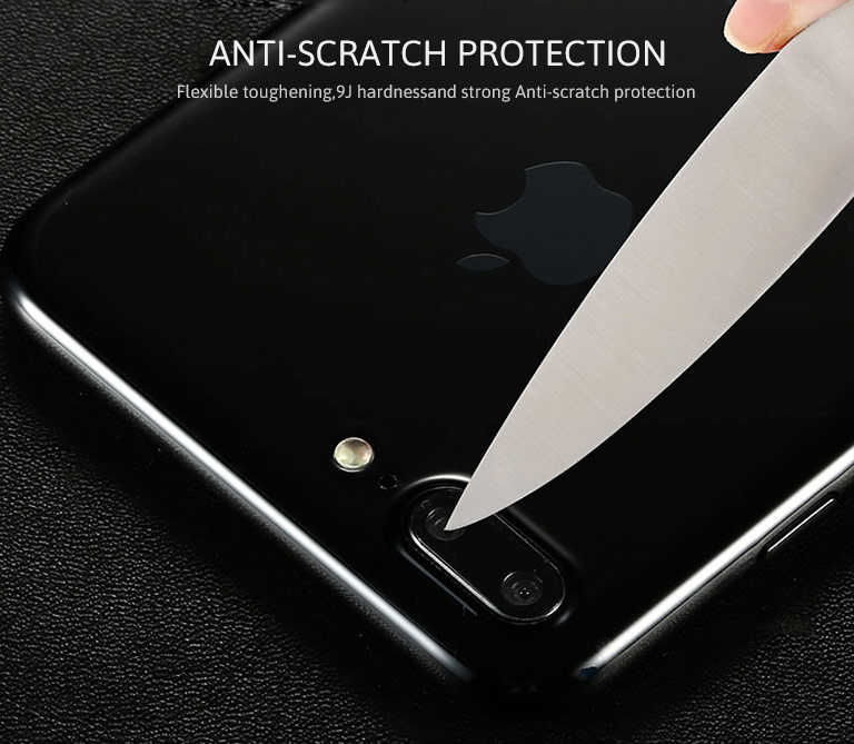Apple iPhone 7 Plus Zore Kamera Lens Koruyucu Cam Filmi Renksiz