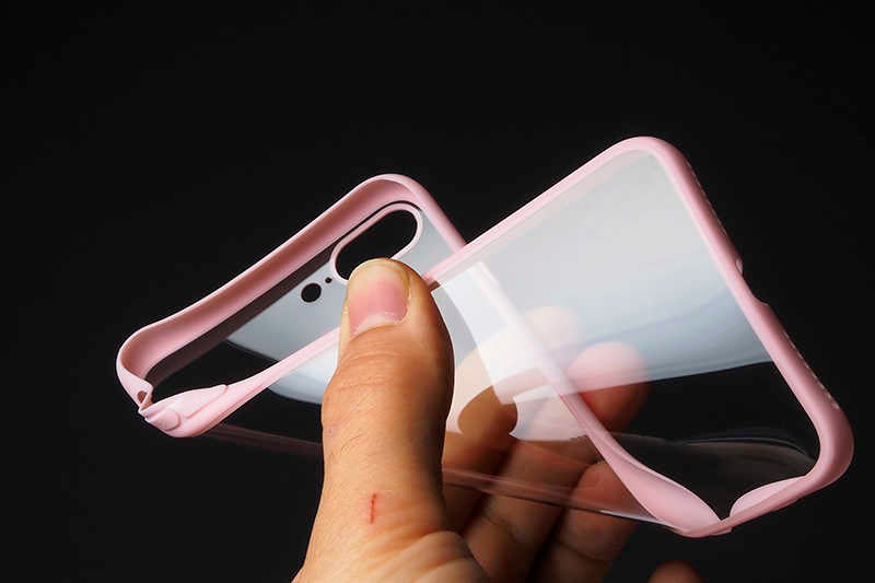 Apple iPhone 7 Plus Kılıf Zore Endi Kapak Pembe