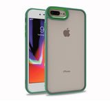 Apple iPhone 7 Plus Kılıf Zore Flora Kapak Yeşil