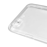 Apple iPhone 7 Plus Kılıf Zore Kamera Korumalı Süper Silikon Kapak Renksiz