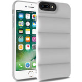 Apple iPhone 7 Plus Kılıf Zore Kasis Kapak Beyaz