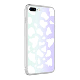 Apple iPhone 7 Plus Kılıf Zore M-Blue Desenli Kapak Cow No2