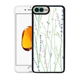 Apple iPhone 7 Plus Kılıf Zore M-Fit Desenli Kapak Flower No4