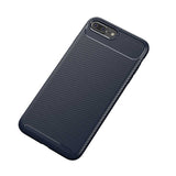 Apple iPhone 7 Plus Kılıf Zore Negro Silikon Kapak Lacivert