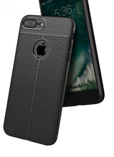 Apple iPhone 7 Plus Kılıf Zore Niss Silikon Kapak Lacivert