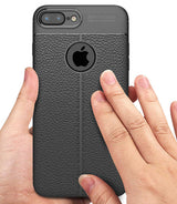 Apple iPhone 7 Plus Kılıf Zore Niss Silikon Kapak Lacivert