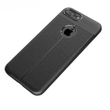 Apple iPhone 7 Plus Kılıf Zore Niss Silikon Kapak Lacivert