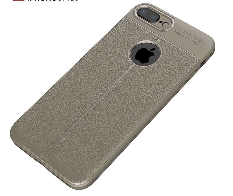 Apple iPhone 7 Plus Kılıf Zore Niss Silikon Kapak Lacivert