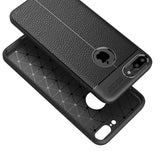 Apple iPhone 7 Plus Kılıf Zore Niss Silikon Kapak Lacivert