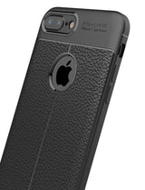 Apple iPhone 7 Plus Kılıf Zore Niss Silikon Kapak Lacivert