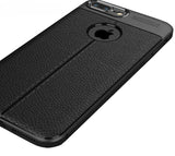 Apple iPhone 7 Plus Kılıf Zore Niss Silikon Kapak Lacivert
