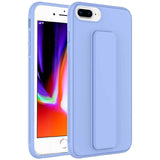 Apple iPhone 7 Plus Kılıf Zore Qstand Kapak Lila