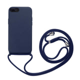 Apple iPhone 7 Plus Kılıf Zore Ropi Kapak Lacivert