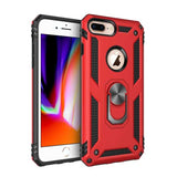 Apple iPhone 7 Plus Kılıf Zore Vega Kapak Kırmızı