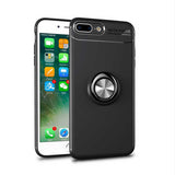 Apple iPhone 7 Plus Kılıf Zore Ravel Silikon Kapak Kırmızı