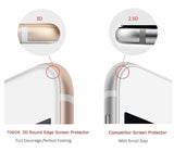 Apple iPhone 7 Zore 3D Latte Cam Ekran Koruyucu Beyaz