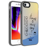 Apple iPhone 8 Kılıf Desenli Zore Dragon Sert Kapak Have