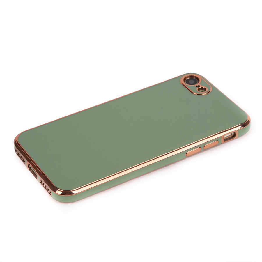 Apple iPhone 8 Kılıf Zore Bark Kapak Mor