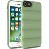 Apple iPhone 8 Kılıf Zore Kasis Kapak Saks Mavi