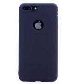 Apple iPhone 8 Kılıf Zore Premier Silikon Kapak Siyah