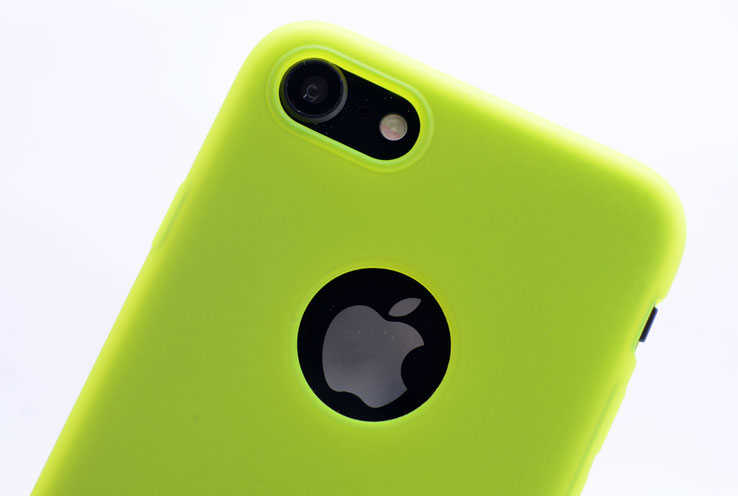 Apple iPhone 8 Kılıf Zore Premier Silikon Kapak Siyah