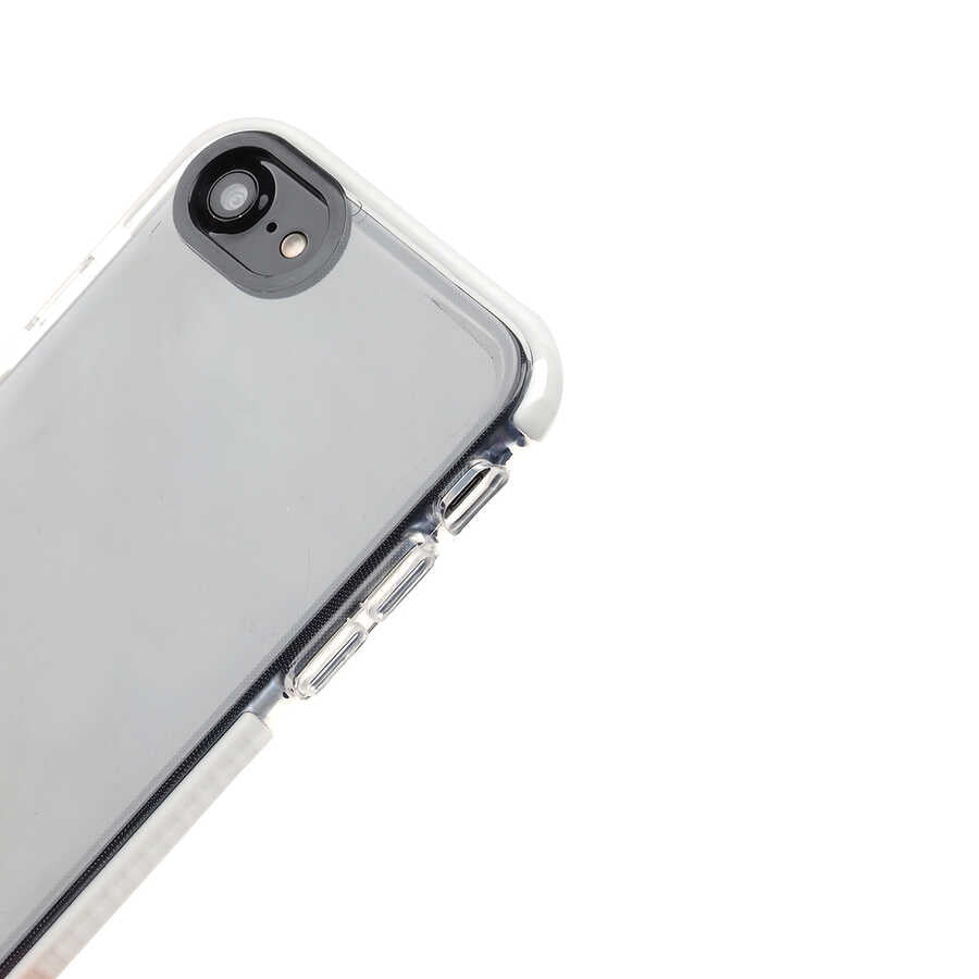 Apple iPhone 8 Kılıf Zore Punto Kapak Turuncu